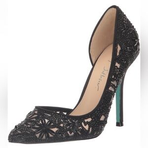 Black Betsey Johnson Chic Pump